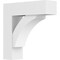 Ekena Millwork Standard Thorton Architectural Grade PVC Bracket with Block Ends, 5"W x 20"D x 20"H BKTP05X20X20THR05 - alternate 1